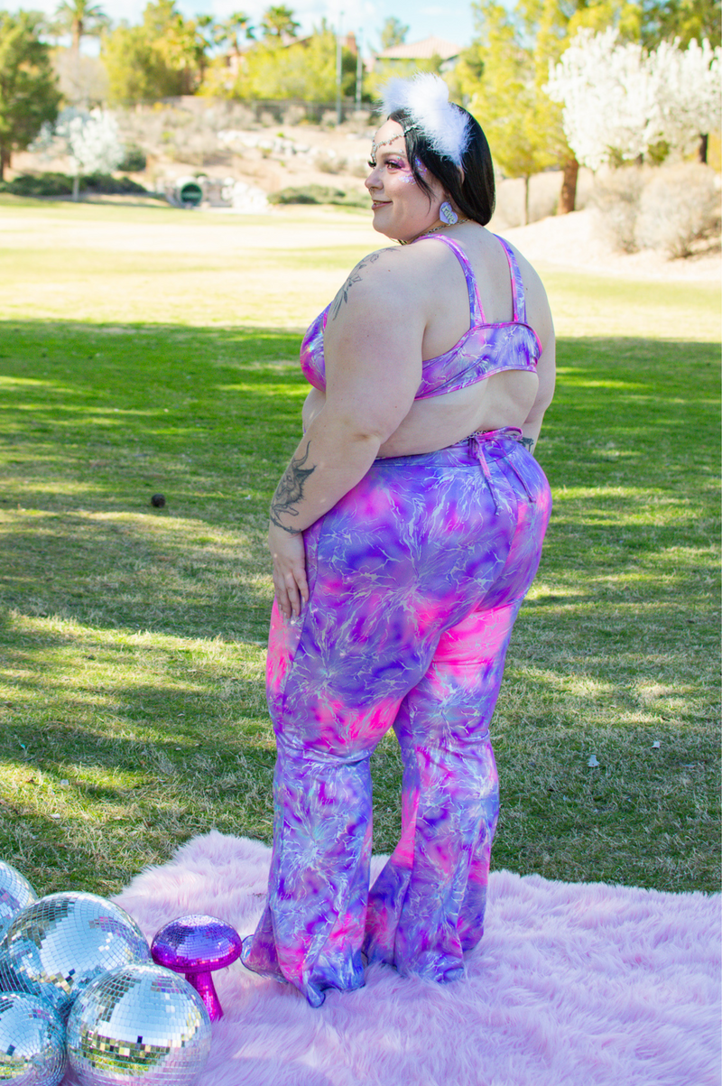 Goddess Wrap Top - SugarPlum