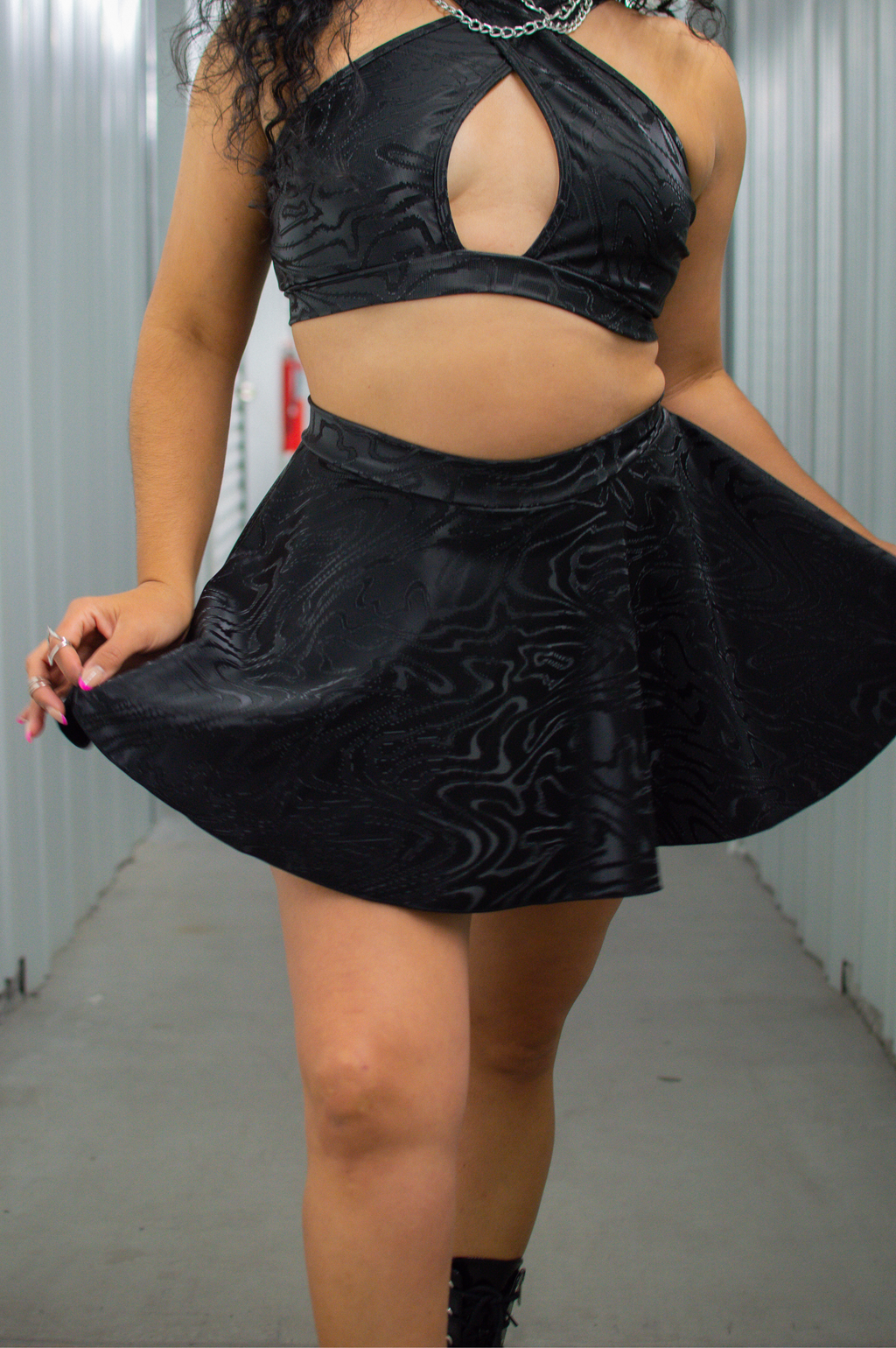 Vortex Skort - Midnight