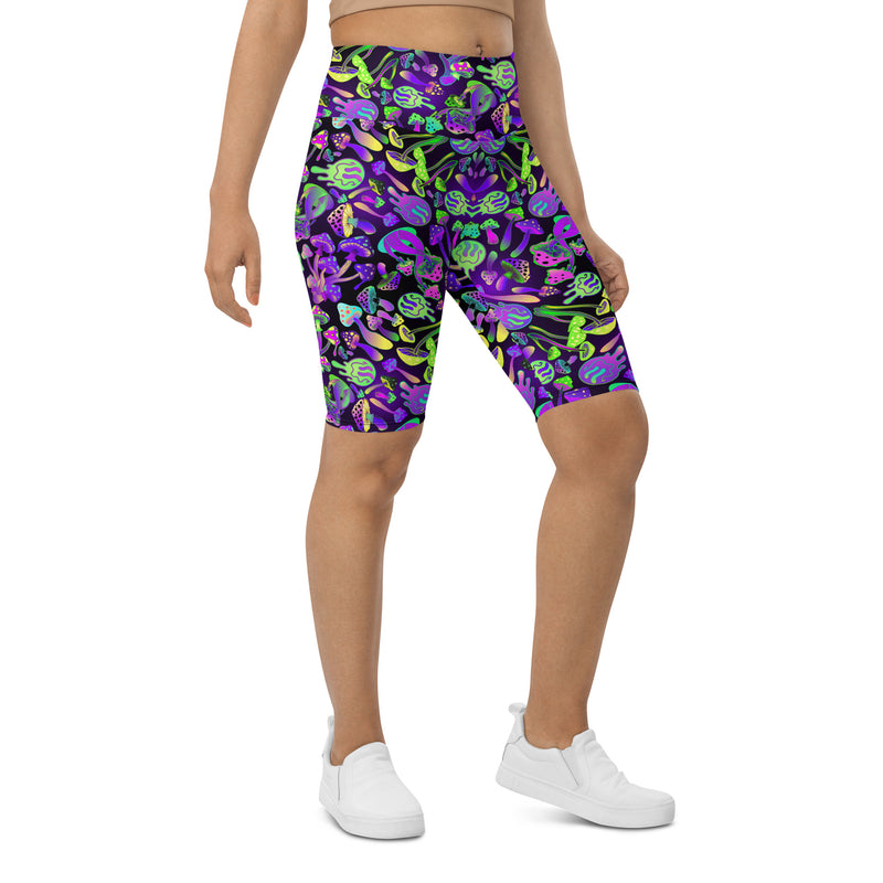 Noise Biker Shorts (Made to Order) - Lumi Shroomie