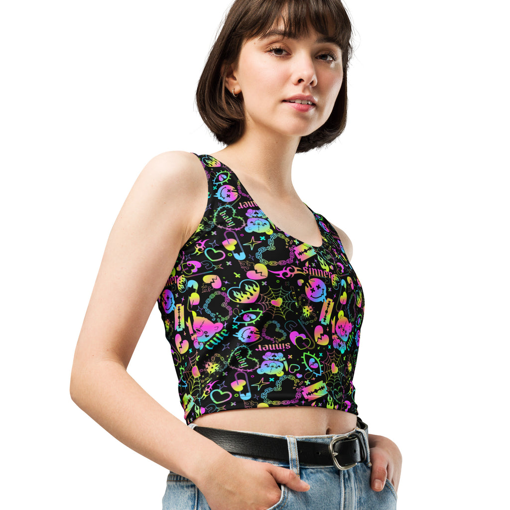 Flex Crop Top (Made to Order) - Killer Sinner