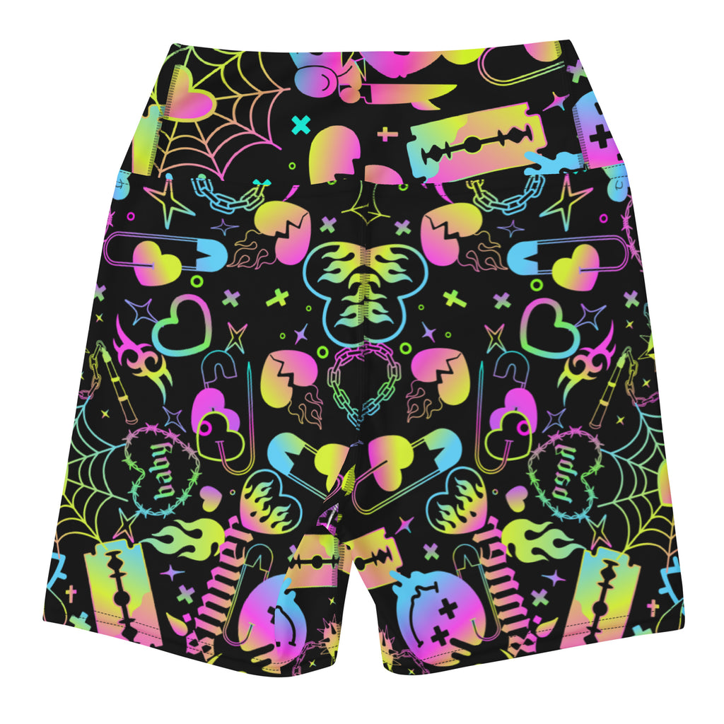 Neon Haze Shorts (Made to Order) - Killer Sinner