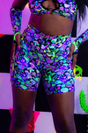 Neon Haze Shorts (Made to Order) - Lumi Shroomie